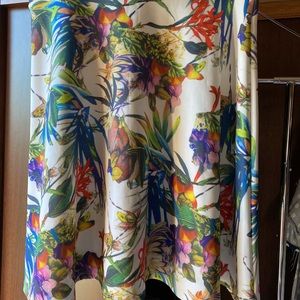 Forever 21 Floral Color Skirt - size 1x